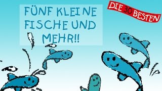 Fünf kleine Fische und weitere schöne Lieder - MIX || Kinderlieder