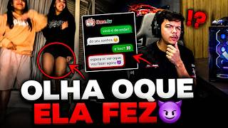OLHA OQUE ELA FEZ DEPOIS DE GANHAR UM PRESENTE DO BKINHO