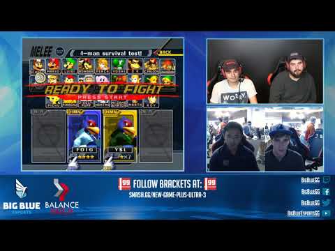 NGPU 3 SSBM - BigFoig (Blue Falco) vs. EGtv | Crush (Green Falco) - Melee WSF