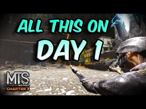 CLAIMING ALL OF LOST ISLAND WITH TEK DAY 1 | ARK MTS