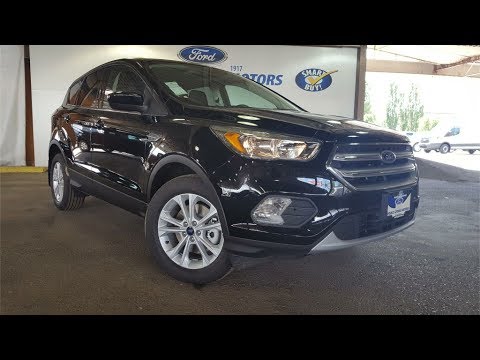 Black 2017 Ford Escape SE 4WD Review Prince George BC - Prince George Motors