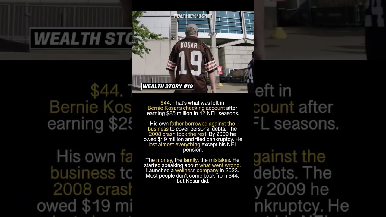 From $25 million to $44: the bernie kosar story