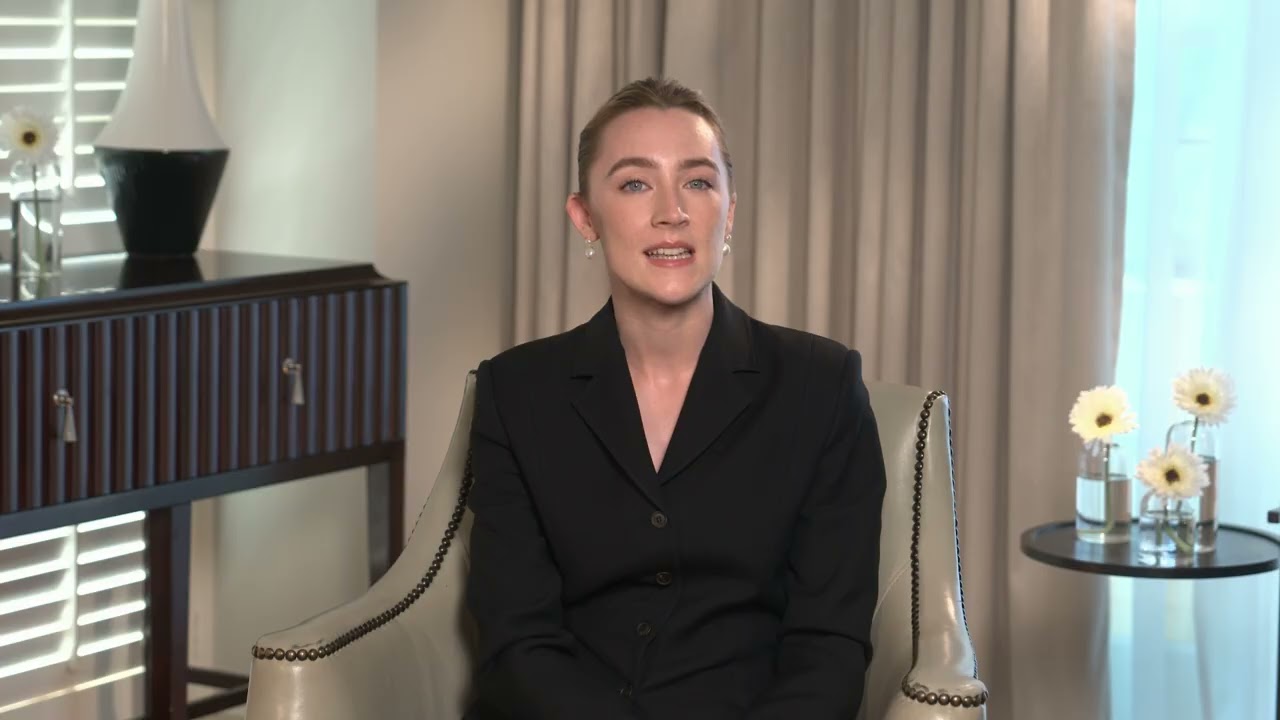 Saoirse Ronan Introduces Blitz