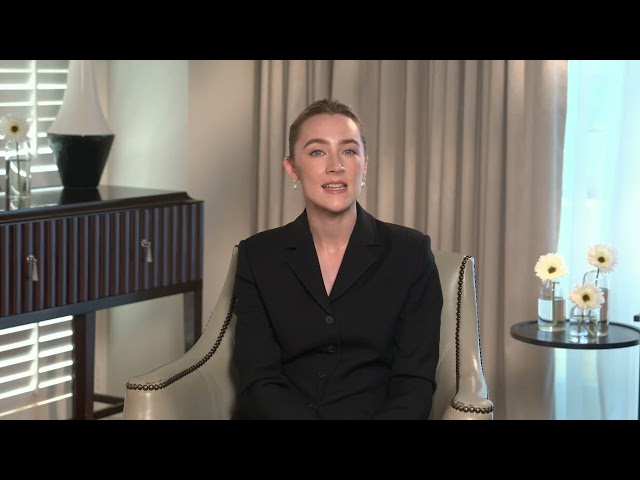 Saoirse Ronan Introduces Blitz