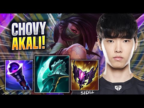CHOVY IS A BEAST WITH AKALI! - GEN Chovy Plays Akali MID vs Leblanc! | Season 2022