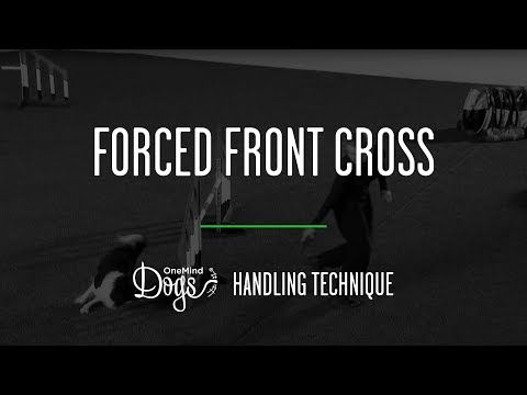 Forced Front Cross Agility Handling Technique