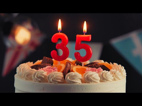 Happy 35th Birthday Song 🎂 | Happy Birthday to You (30 Minute Loop & Countdown)