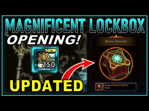 MYTHIC LOCKBOX UPDATED: Opening 250 with New Drops! (is it worth it now?) - Neverwinter M24