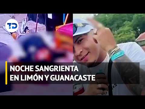 Sicarios ejecutan a dos hombres durante la noche en Limón y Guanacaste