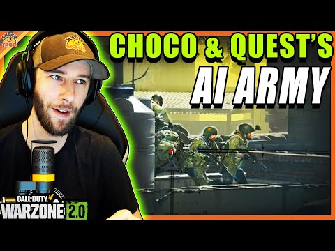 An AI Army Helps chocoTaco & Quest - Warzone 2.0 Gameplay | Icarus MCPR-300 Loadout