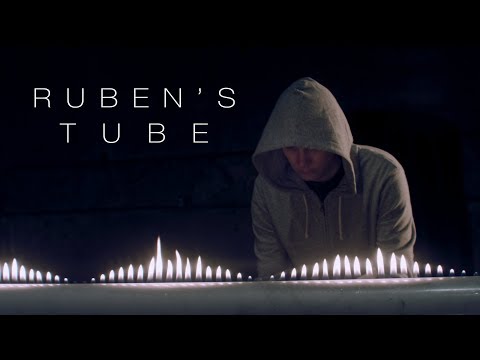 Cymatics: Ruben's Tube Vs. Tesla Coil