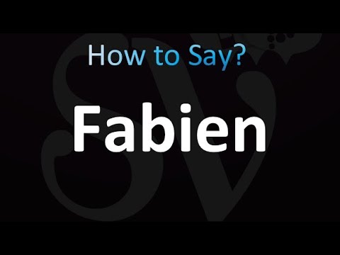 How to Pronounce Fabien (Correctly!)