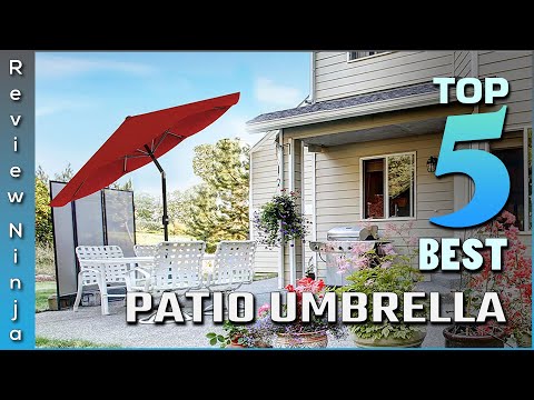Top 5 Best Patio Umbrellas Review in 2022