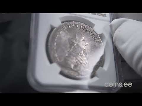 Auc 52. lot 2613. Russia Rouble 1762 СПБ-НК - NGC XF DETAILS