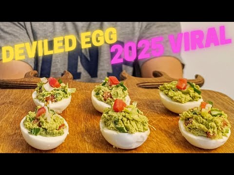 "Deviled Avocado Eggs | A Healthy Twist on a Classic!"