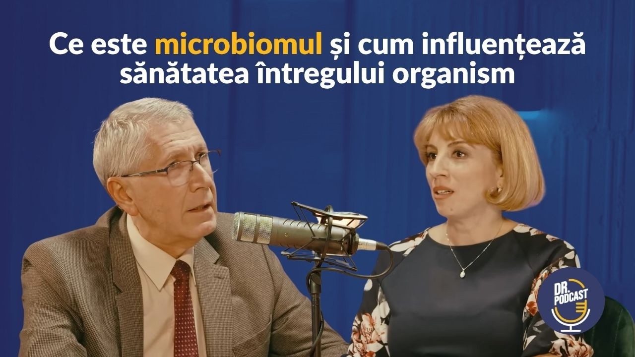 Dr. Podcast: Știi câte microorganisme există în intestin?