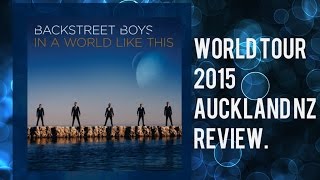 Backstreet boys: In a world like this-World tour NZ Backstreet boys: In a world like this-World tour NZ