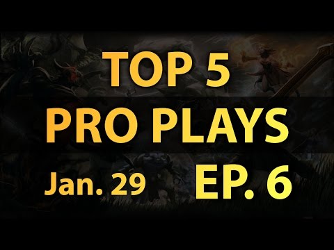 Dota 2 Top 5 Pro Plays - Ep. 6 (1/29/2015)