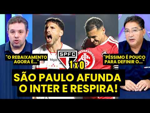 “SINCERAMENTE??? EU NÃO ESPERAVA que o SÃO PAULO…” VITÓRIA SOBRE O INTER GERA DEBATE!