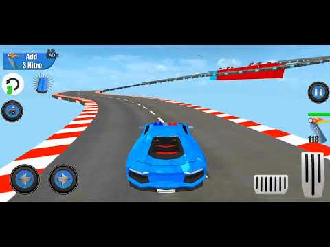 Impossible Police Mega Ramp Car Games -#9 Police Car Racing Stunts 3d Games 2022 - Android Gameplay