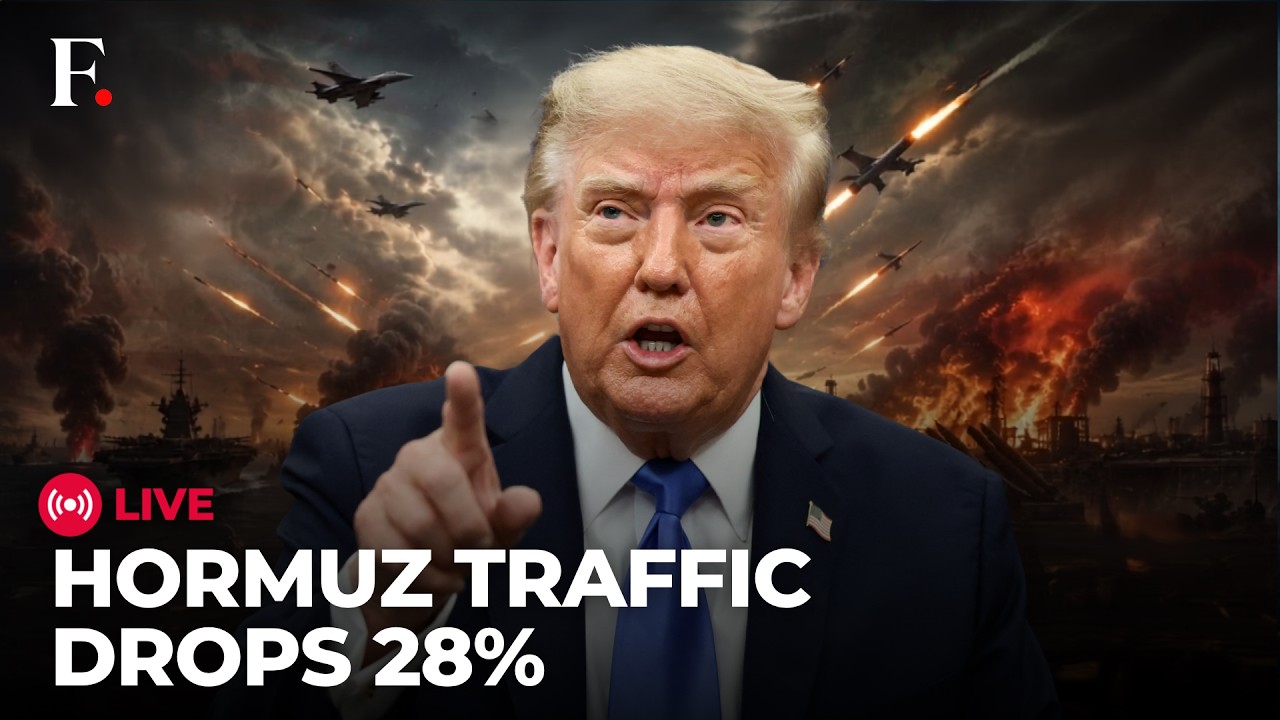 US IRAN WAR LIVE: Hormuz Shipping Falls 28% Despite US ‘Fully Open’ Claim