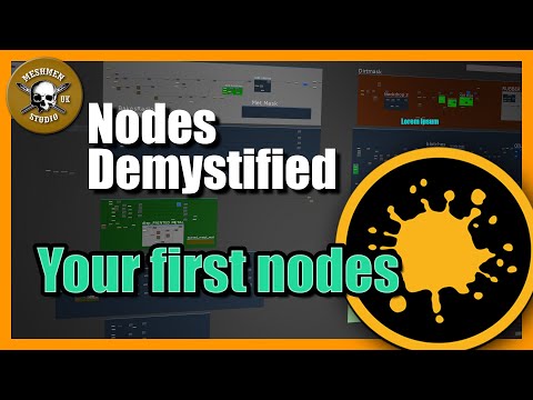Mari Nodes for Beginners - 01: Your first nodes | Mari tutorial