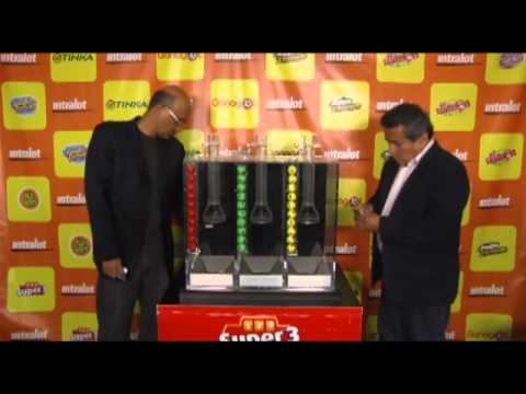 Sorteo Super 3 - Domingo 20 de Febrero del 2011