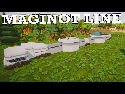 Using the Maginot Line to win WW2 - Total Tank Sim