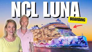 First Look 👀 World’s Newest Cruise Ship | Norwegian Luna Boarding Day!