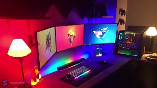 SICK RGB Triple Monitor Setup Tour!