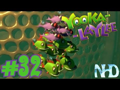 Let's Play Yooka-Laylee (pt32) Moodymaze Marsh - Piranha Transformation