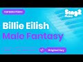 Billie Eilish Male Fantasy Karaoke Piano