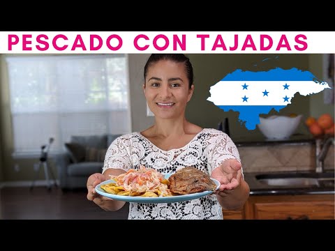Tilapia Frita Con Tajadas De Platano Estilo Honduras
