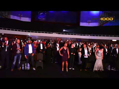 Nameless and Mr Lenny performing live at Safaricom Arena Kasarani.