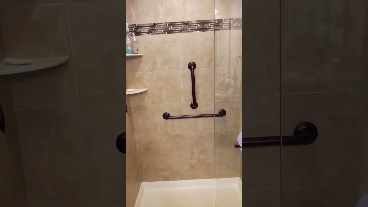 New Shower Grab Bars