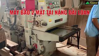 Bào 2 mặt dao xoắn Đài Loan, chế cỡ bào phôi ngắn | GT-635ARD #fuvico