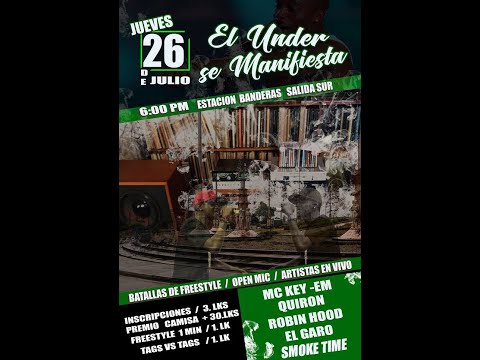 (SMOKE TIME) Jueves de Freestyle Banderas