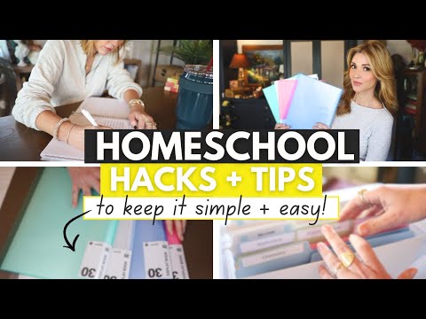 16 Homeschool-Hacks + Tipps, damit es einfach und leicht bleibt! ⚡️