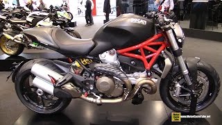 2015 Ducati Monster 1200 - Walkaround - 2014 EICMA Milan Motorcycle Exhibition
