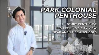Inside a modern Penthouse condo situated beside Woodleigh MRT (Park Colonial Home Tour)