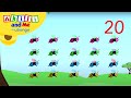 Counting Bees from 1 to 20! | Count With Akili | African Educational Cartoons