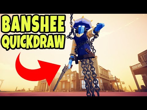 Banshee Quickdraw vs Every Faction -Totally Accurate Battle Simulator TABS