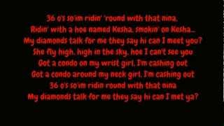 Cash Out- Cashin' out Lyrics on screen