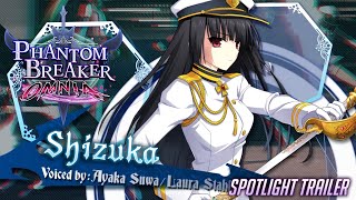 Phantom Breaker: Omnia | Shizuka Spotlight Trailer