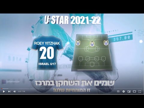 ROEY YITZHAK - ISRAEL U17 - Highlights Clip Winner Development сup in Belarus 2022