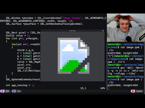 Coding an Image Viewer in Pure C
