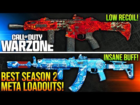 WARZONE: New TOP 10 BEST META LOADOUTS For SEASON 2! (WARZONE NEW META)