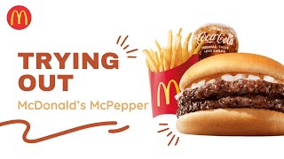 All-New McPepper Burger is here!