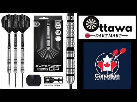 Review of the Harrows SUPERGRIP  Darts - Tapered QP Steeltip 23 Gram Darts