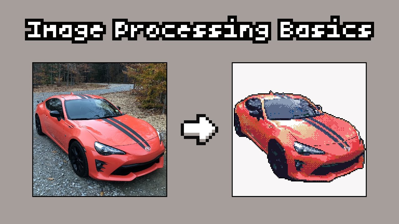 Image processing effects with Retro Diffusion (Basic settings guide)